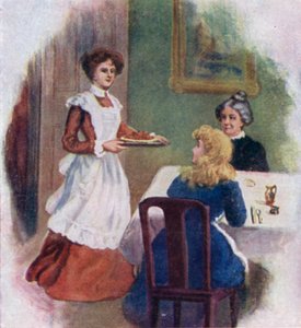 Illustration pour Good Wives de Louisa M Alcott (lithographie couleur) - Thomas Heath Robinson