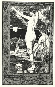 Les Sirènes (lithographie) - Thomas Heath Robinson