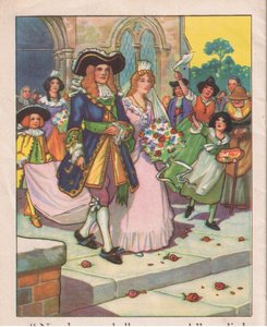 Le mariage (litho) - Thomas Heath Robinson