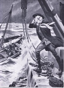 Pour éclairer un chemin vers la mer : Smeaton, illustration tirée de "Cassell
