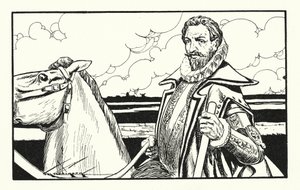Guillaume le Silencieux, un héros de la Hollande (lithographie) - Thomas Heath Robinson