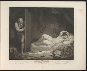 Servante dévergondée dormant tandis qu