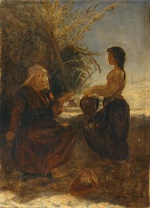 Christ et la femme de Samarie - Thomas Henry Thomas