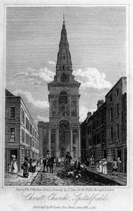 Christ Church, Spitalfields, Londres, 1817