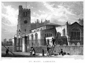 Église Sainte-Marie, Lambeth, Londres, 1831 - Thomas Higham
