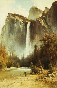 Chutes nuptiales, Yosemite - Thomas Hill