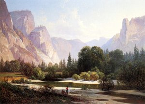 Camp indien Piute, Yosemite, 1890