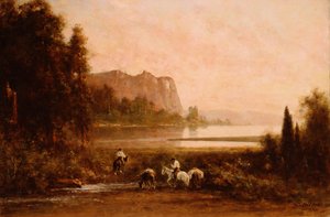 Trappeurs dans les montagnes de Yosemite, 1899 - Thomas Hill