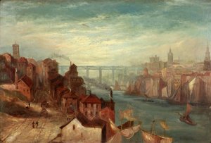 Newcastle upon Tyne depuis Gateshead, c.1880