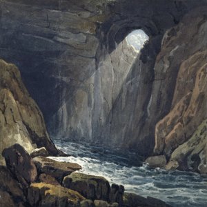 Intérieur de la grotte à Porth yr Ogof - Thomas Hornor