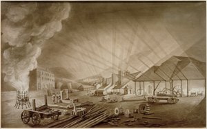 Laminoir à Merthyr Tydfil - Thomas Hornor