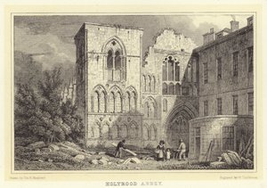 Abbaye de Holyrood - Thomas Hosmer (after) Shepherd