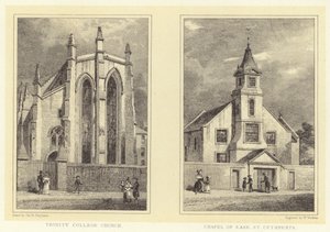 Église du Collège de la Trinité; Chapelle de Secours, Saint-Cuthberts - Thomas Hosmer (after) Shepherd