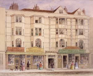 Aldersgate Street, Londres, 1851 - Thomas Hosmer Shepherd
