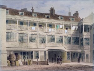 Belle Sauvage Yard, Ludgate Hill, Londres - Thomas Hosmer Shepherd
