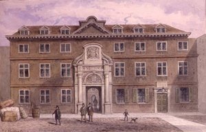 Blackwell Hall, c 1820 - Thomas Hosmer Shepherd