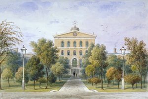 Prison de Bridewell à Tothill Fields, Westminster, Londres, vers 1850 - Thomas Hosmer Shepherd