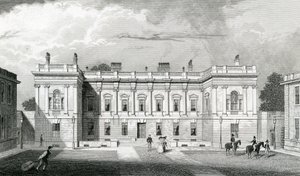 Burlington House, Académie Royale des Arts, Piccadilly, Londres - Thomas Hosmer Shepherd