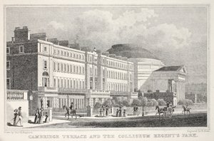 Cambridge Terrace et le Colisée, Regent