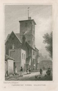 Maison et tour de Canonbury - Thomas Hosmer Shepherd
