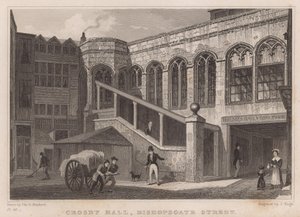 Crosby Hall, Bishopsgate Street, Londres - Thomas Hosmer Shepherd
