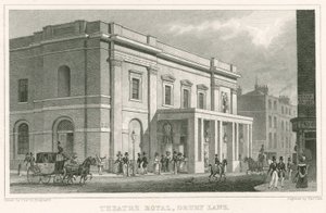 Théâtre de Drury Lane, Londres - Thomas Hosmer Shepherd