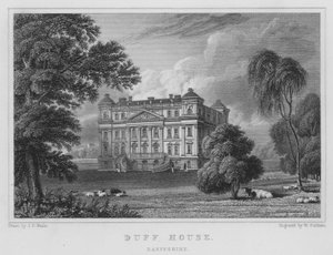 Maison Duff, Banffshire (gravure)
