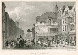 Fleet Street, Londres - Thomas Hosmer Shepherd