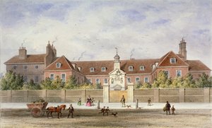 Hôpital Grey Coat, Tothill Fields, Westminster, Londres - Thomas Hosmer Shepherd