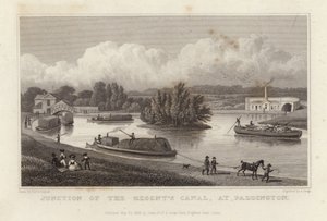 Jonction du canal du Régent - Thomas Hosmer Shepherd