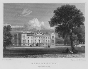 Kilgraston, Perthshire (gravure) - Thomas Hosmer Shepherd