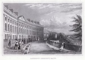 Lansdown Crescent, Bath - Thomas Hosmer Shepherd