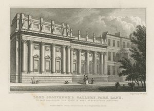 Galerie Lord Grosvenor sur Park Lane - Thomas Hosmer Shepherd