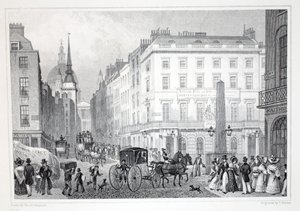 Ludgate Hill, depuis Fleet Street, de 