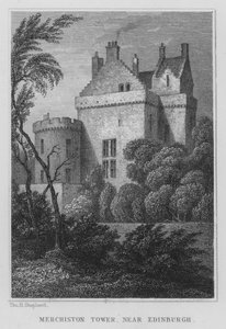 Tour de Merchiston, près d