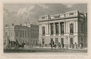 Nouveaux bâtiments Pall Mall East et University Club House - Thomas Hosmer Shepherd
