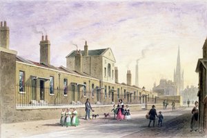 Maisons de charité de Palmer, Tothill Fields - Thomas Hosmer Shepherd