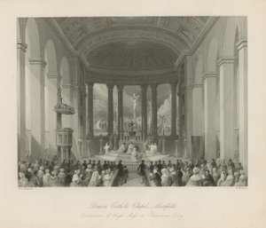 Église catholique romaine à Moorfields - Thomas Hosmer Shepherd