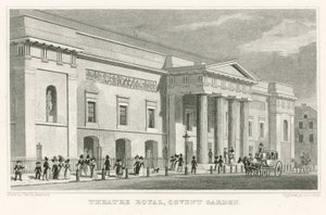 Théâtre Royal, Covent Garden - Thomas Hosmer Shepherd