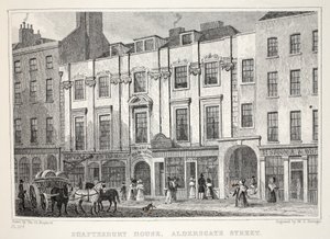 Shaftesbury House, Aldersgate Street, de 