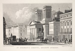 Chapelle Saint-Georges, Regent Street, de 