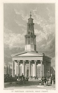 Église Saint-Pancras, façade ouest - Thomas Hosmer Shepherd