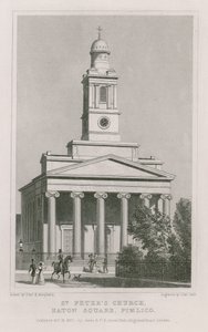 Église Saint-Pierre, Eaton Square, Pimlico - Thomas Hosmer Shepherd