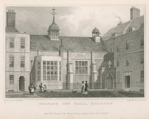 Salle de Staples Inn, Holborn - Thomas Hosmer Shepherd