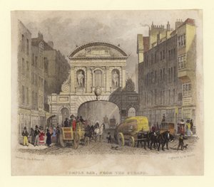 Temple Bar - Thomas Hosmer Shepherd