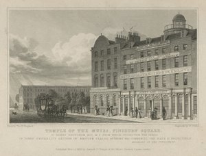 Temple des Muses - Thomas Hosmer Shepherd