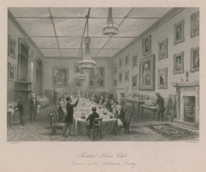 Club de la Maison de Chaume, dîner de la Société des Dilettantes - Thomas Hosmer Shepherd