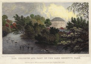 Le Colisée et une partie du lac, Regent
