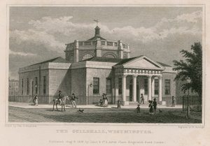 Le Guildhall, Westminster, Londres - Thomas Hosmer Shepherd