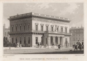 Le nouvel Athénée, Waterloo Place, Londres - Thomas Hosmer Shepherd